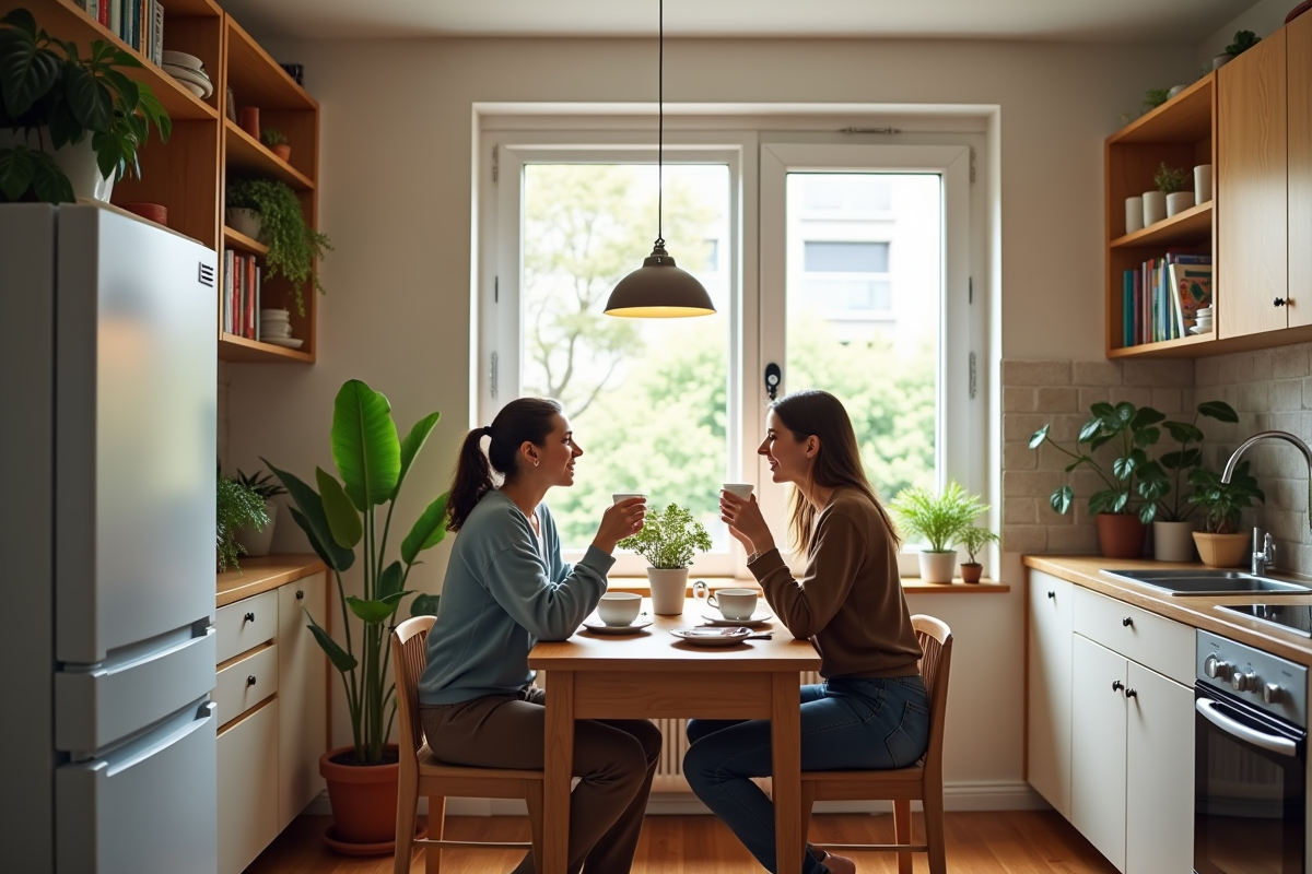appartement partagé