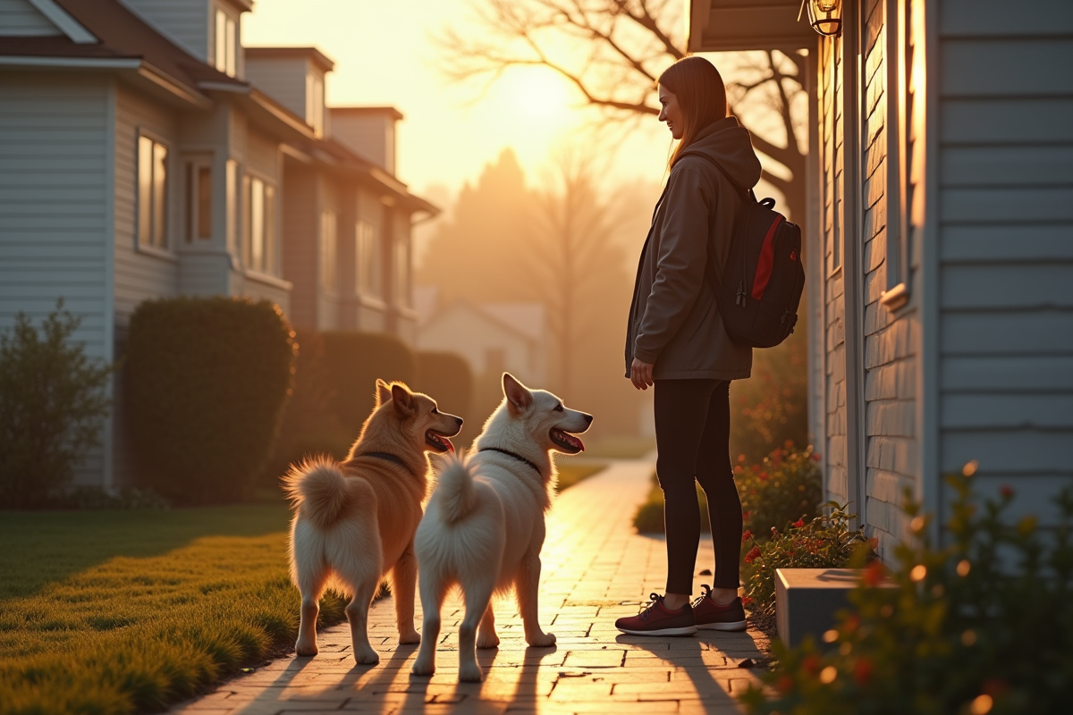 promeneur chien